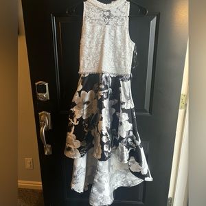 Preteen high low dress.